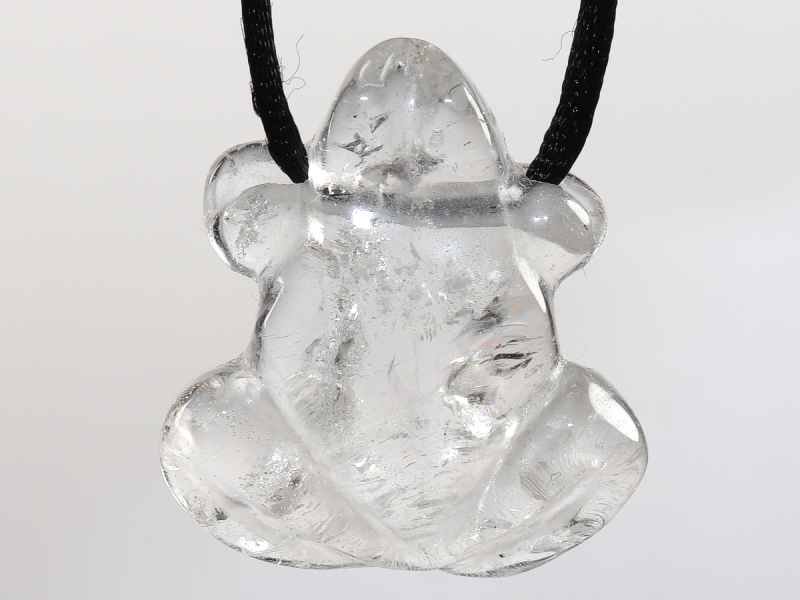 Bergkristall mit Band oder Silber 925