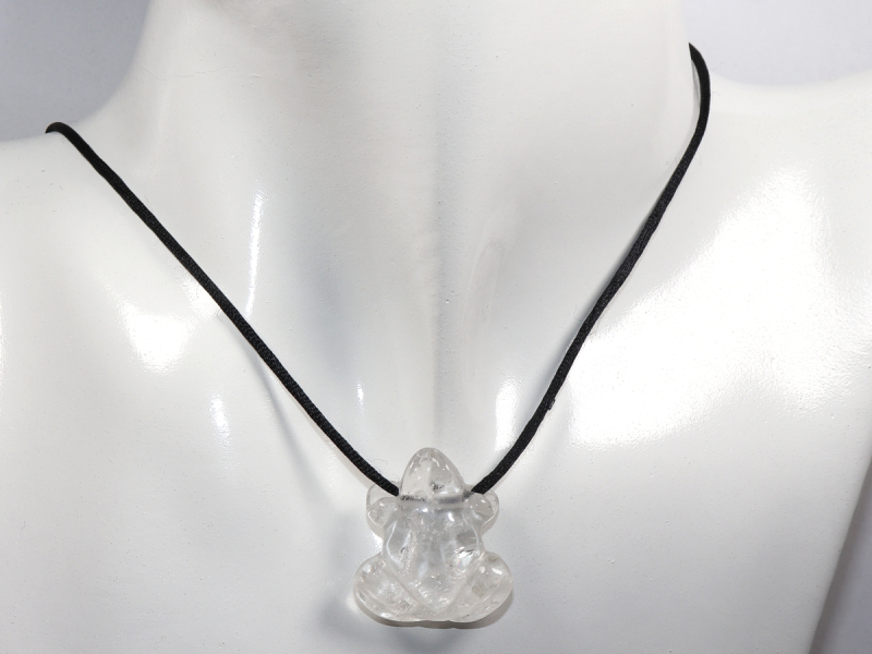 Bergkristall mit Band oder Silber 925