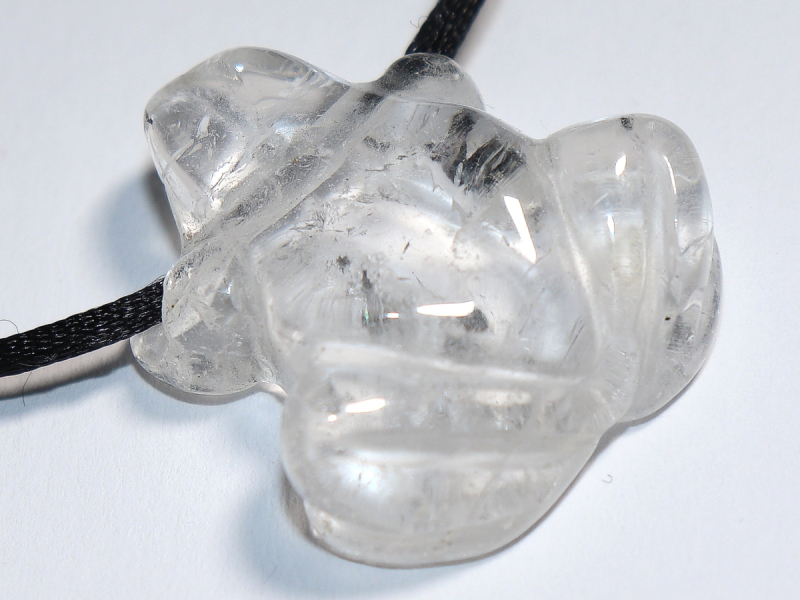 Bergkristall mit Band oder Silber 925