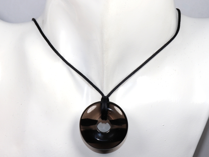Lamellenobsidian mit Band