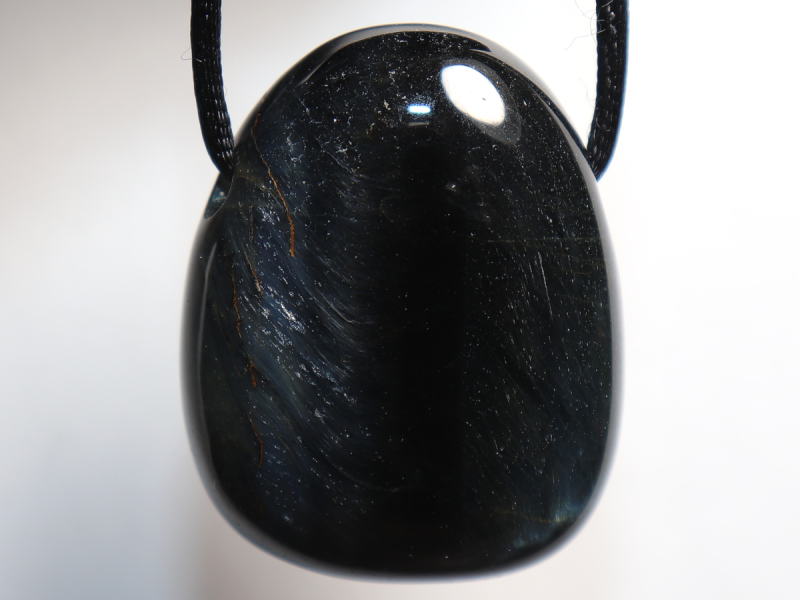 hawks eye with cord or silver 925