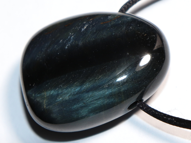 hawks eye with cord or silver 925