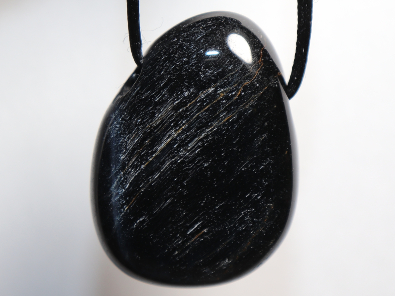 hawks eye with cord or silver 925