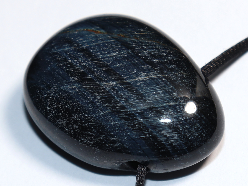 hawks eye with cord or silver 925