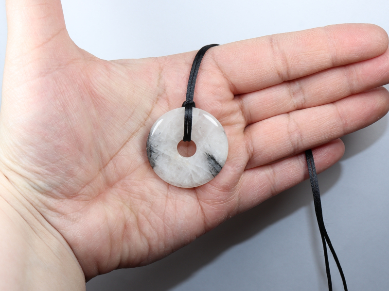 Turmalinquarz mit Band