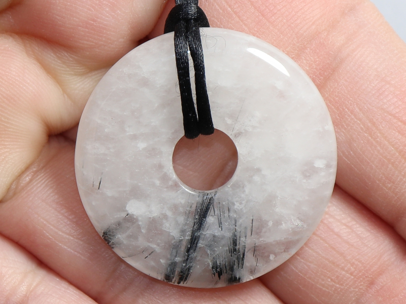 Turmalinquarz mit Band