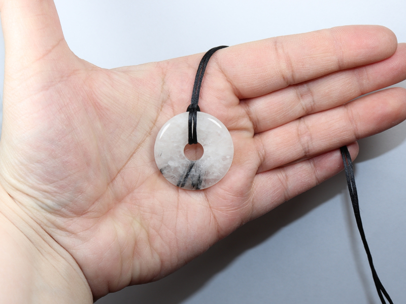 Turmalinquarz mit Band