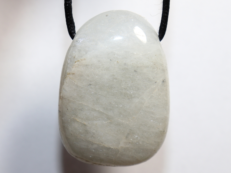 aquamarine with cord or silver 925