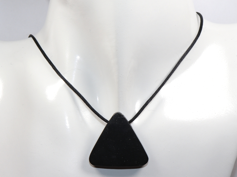 shungite with cord or silver 925