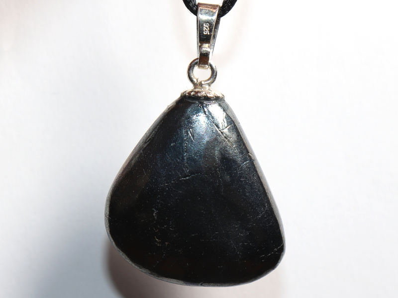 chalcopyrite with cord or silver 925