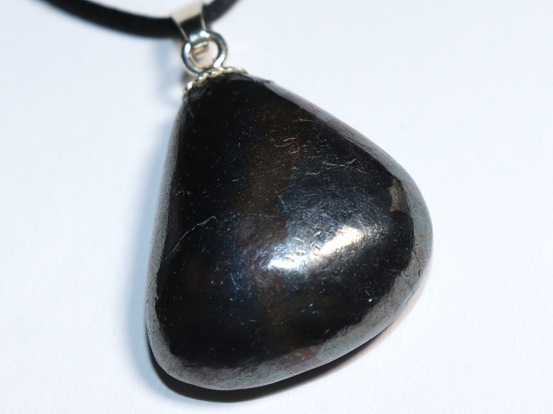 chalcopyrite with cord or silver 925