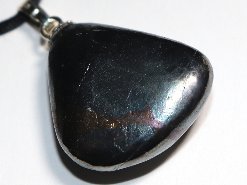 chalcopyrite with cord or silver 925