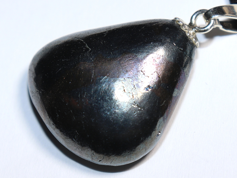 chalcopyrite with cord or silver 925