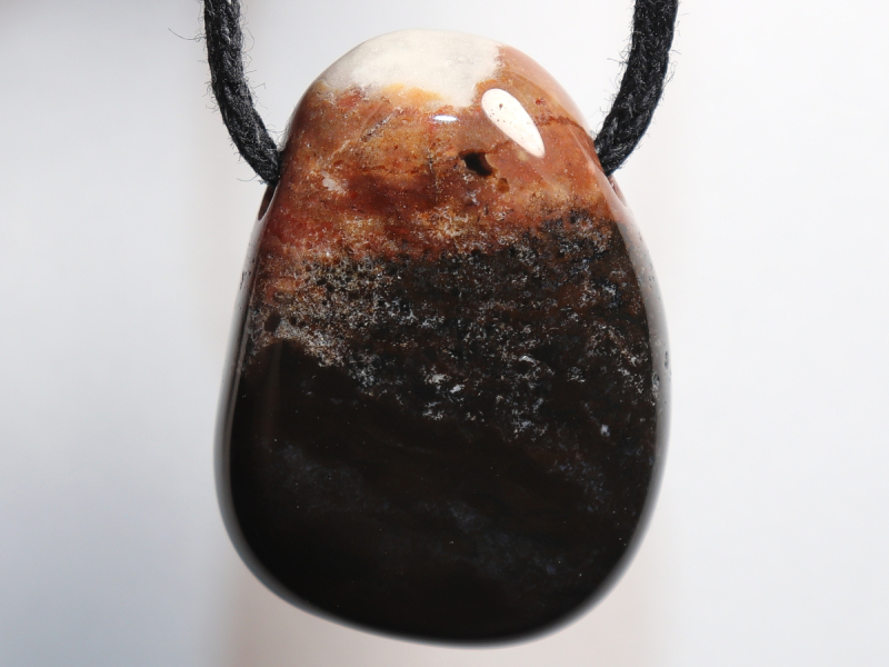 sardonyx with cord or silver 925