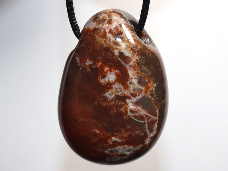 sardonyx with cord or silver 925