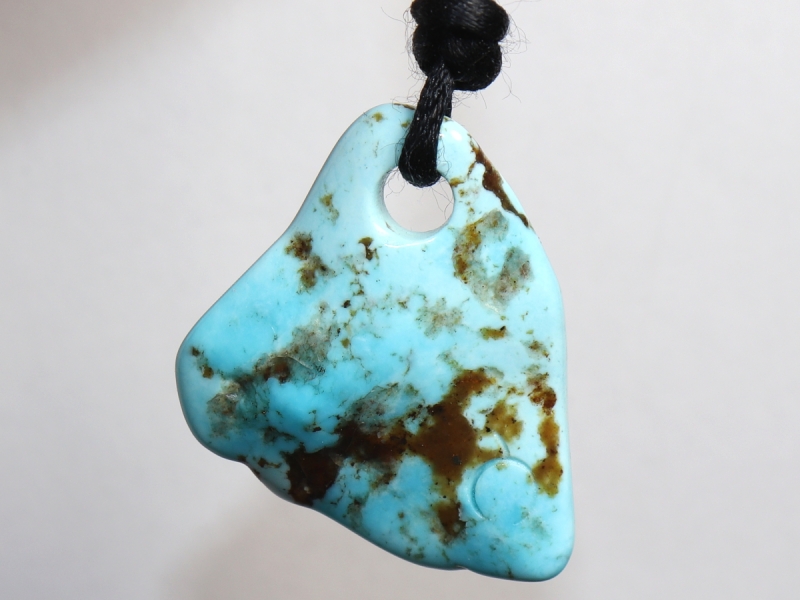 turquoise with cord