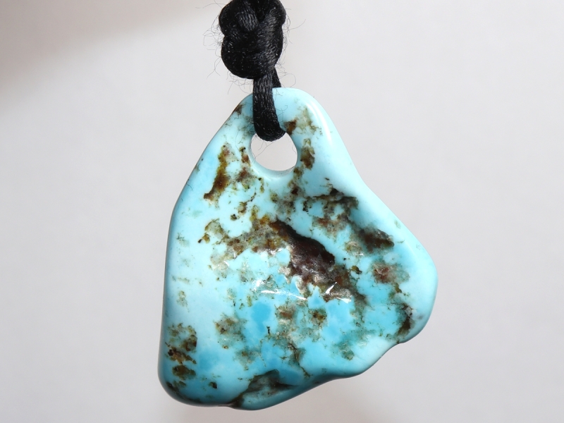 turquoise with cord