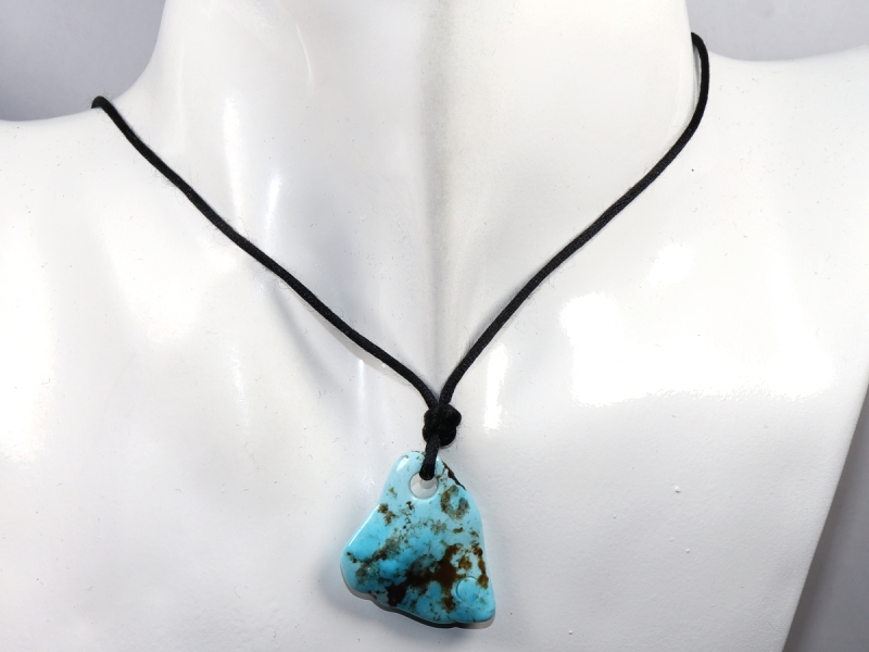 turquoise with cord