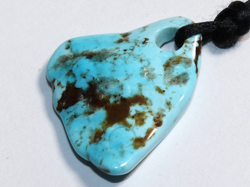 turquoise with cord