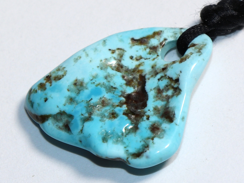 turquoise with cord