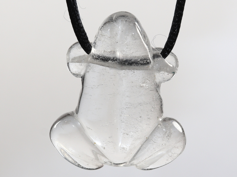 Bergkristall mit Band oder Silber 925