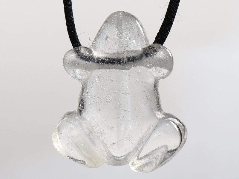 Bergkristall mit Band oder Silber 925