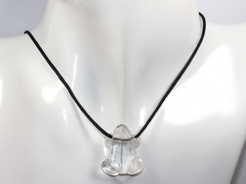 Bergkristall mit Band oder Silber 925