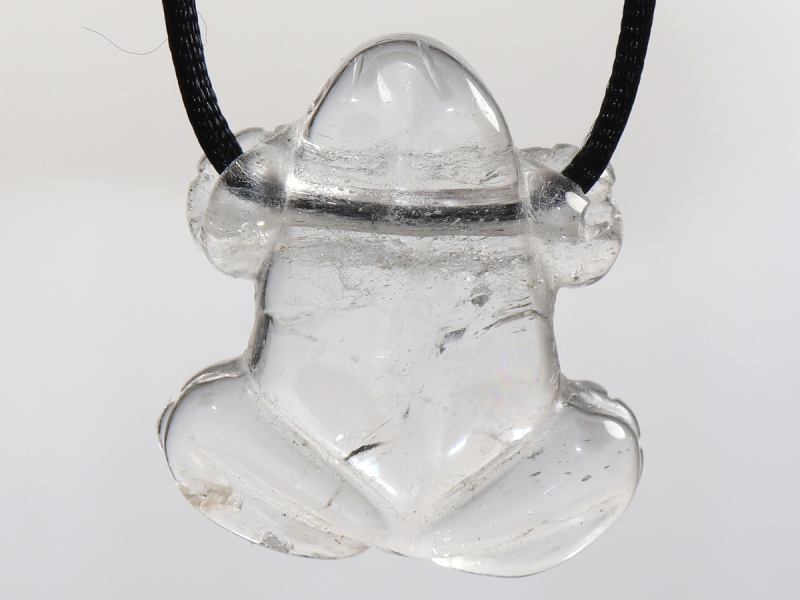 Bergkristall mit Band oder Silber 925