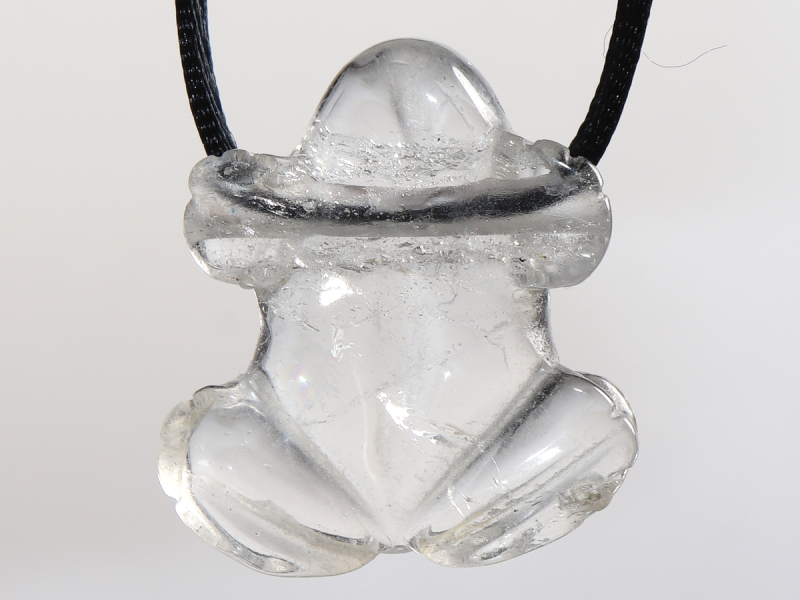 Bergkristall mit Band oder Silber 925