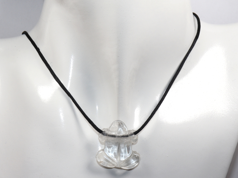 Bergkristall mit Band oder Silber 925