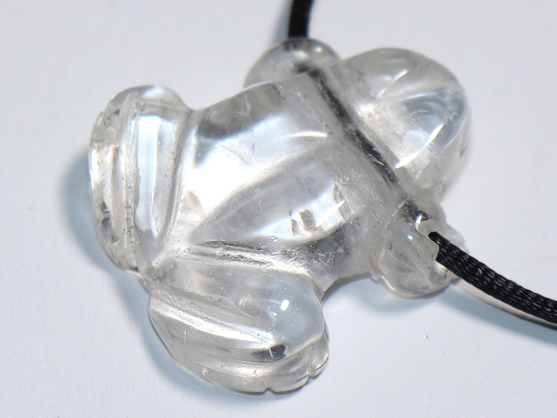 Bergkristall mit Band oder Silber 925