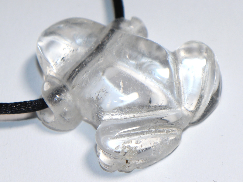 Bergkristall mit Band oder Silber 925