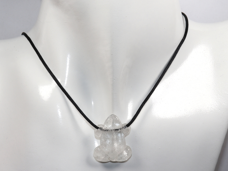 Bergkristall mit Band oder Silber 925