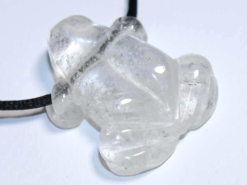 Bergkristall mit Band oder Silber 925