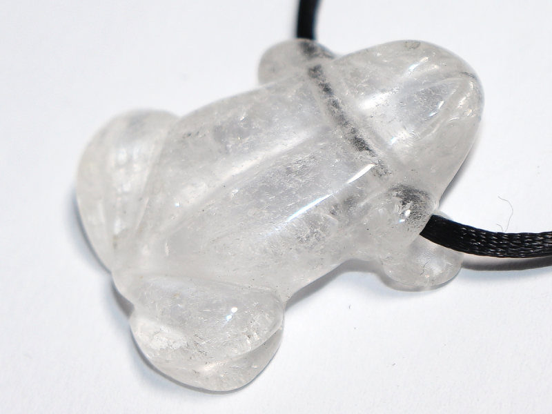 Bergkristall mit Band oder Silber 925