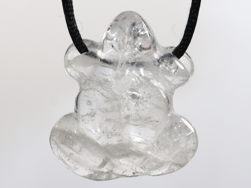 Bergkristall mit Band oder Silber 925