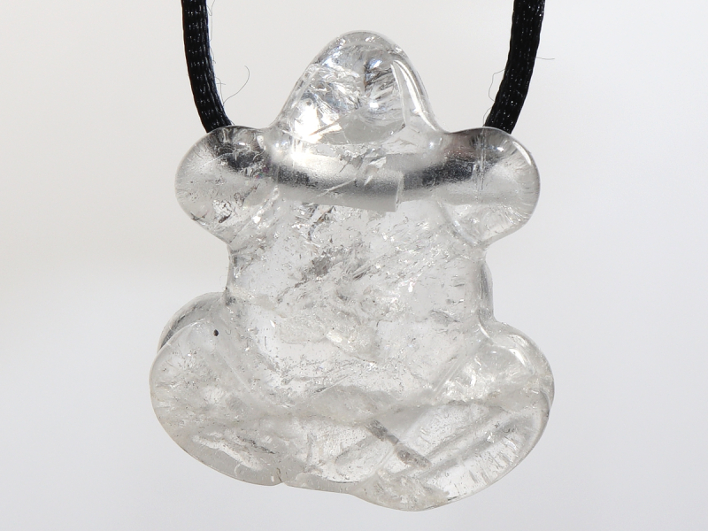 Bergkristall mit Band oder Silber 925