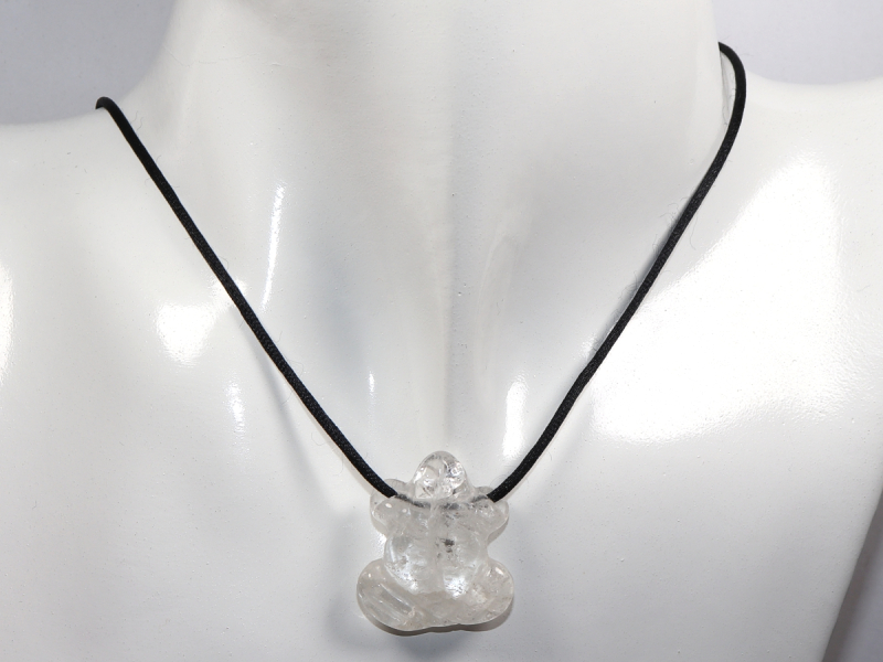 Bergkristall mit Band oder Silber 925