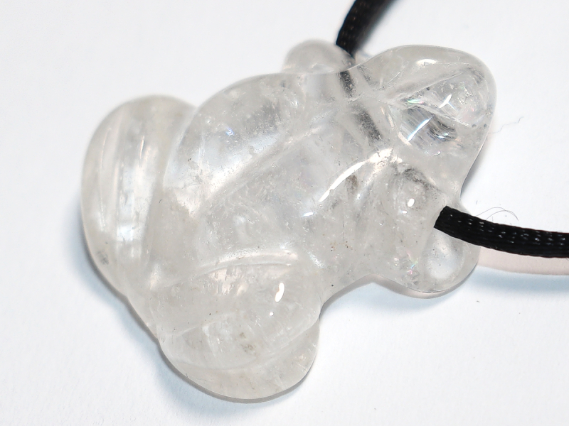 Bergkristall mit Band oder Silber 925