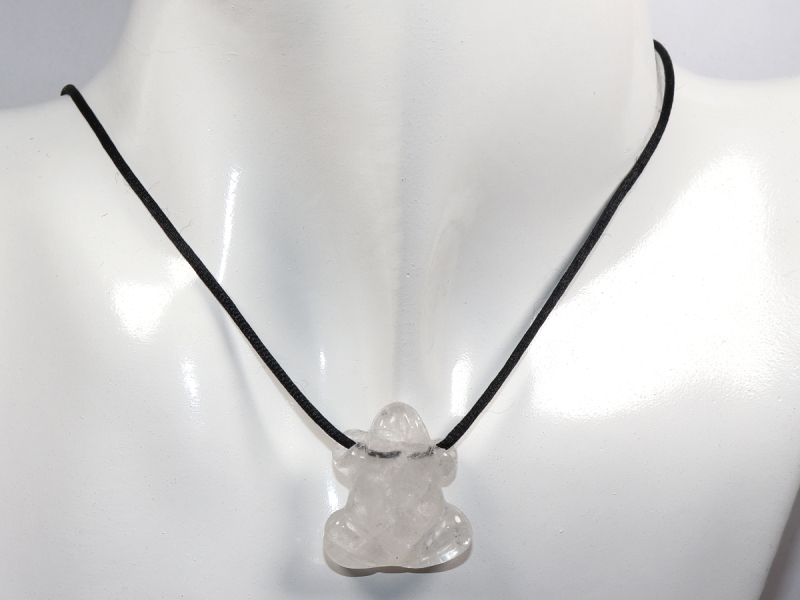 Bergkristall mit Band oder Silber 925