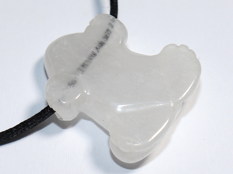 Bergkristall mit Band oder Silber 925