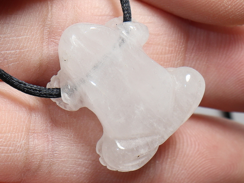 Bergkristall mit Band oder Silber 925