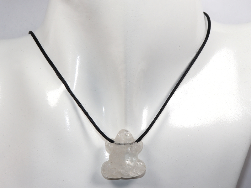 Bergkristall mit Band oder Silber 925