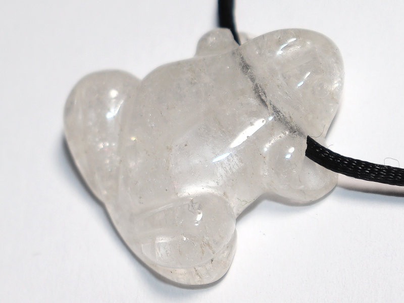 Bergkristall mit Band oder Silber 925