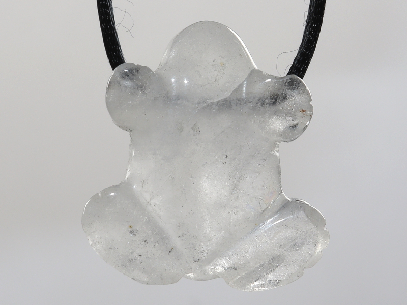 Bergkristall mit Band oder Silber 925