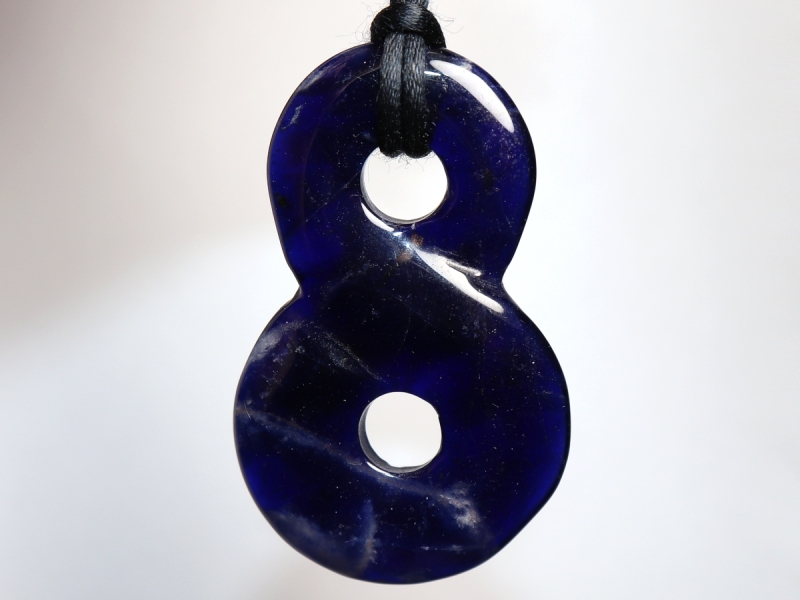 sodalite with cord
