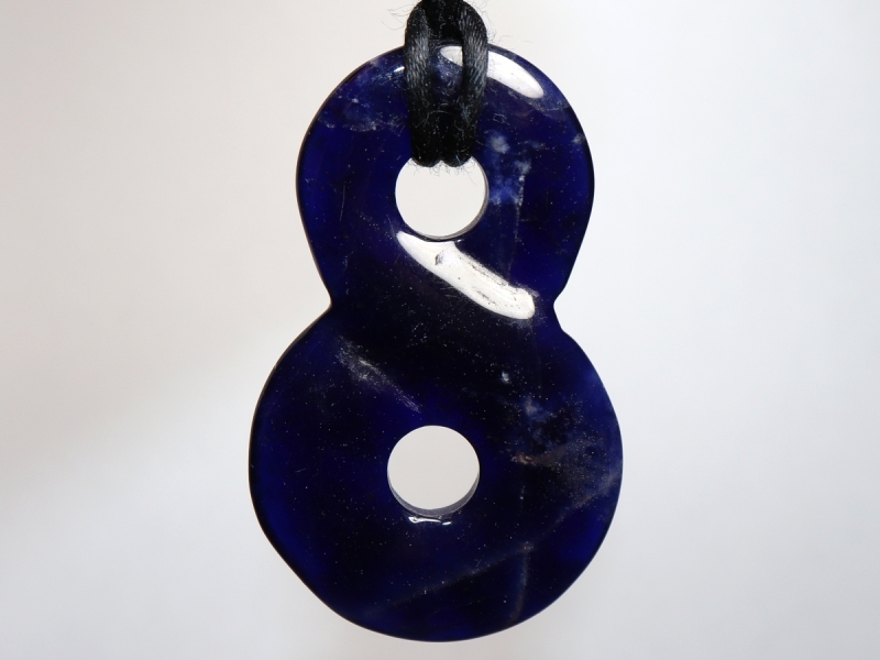 sodalite with cord
