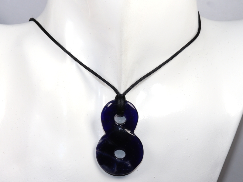 sodalite with cord