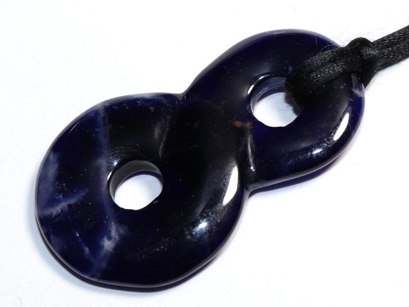 sodalite with cord
