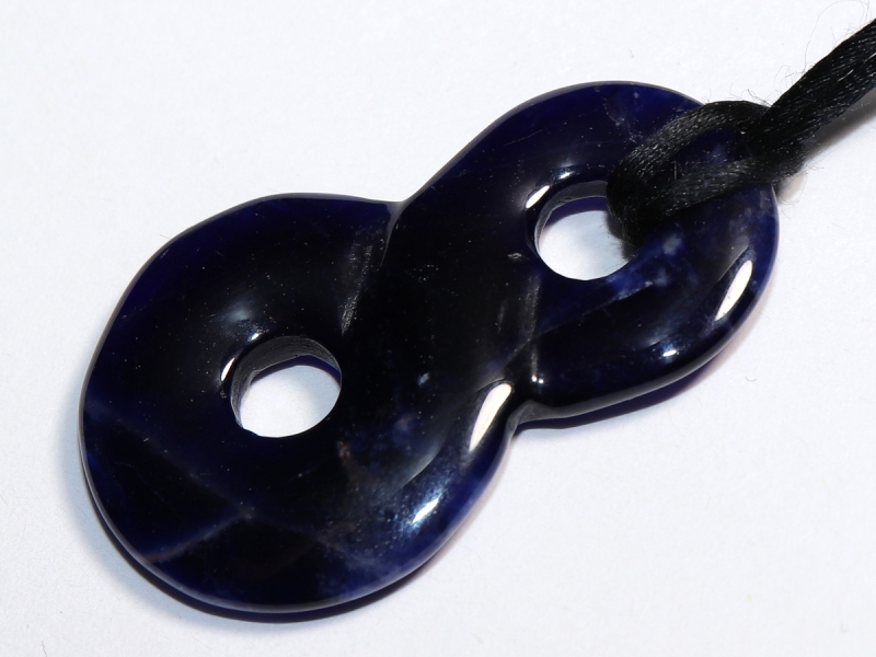 sodalite with cord